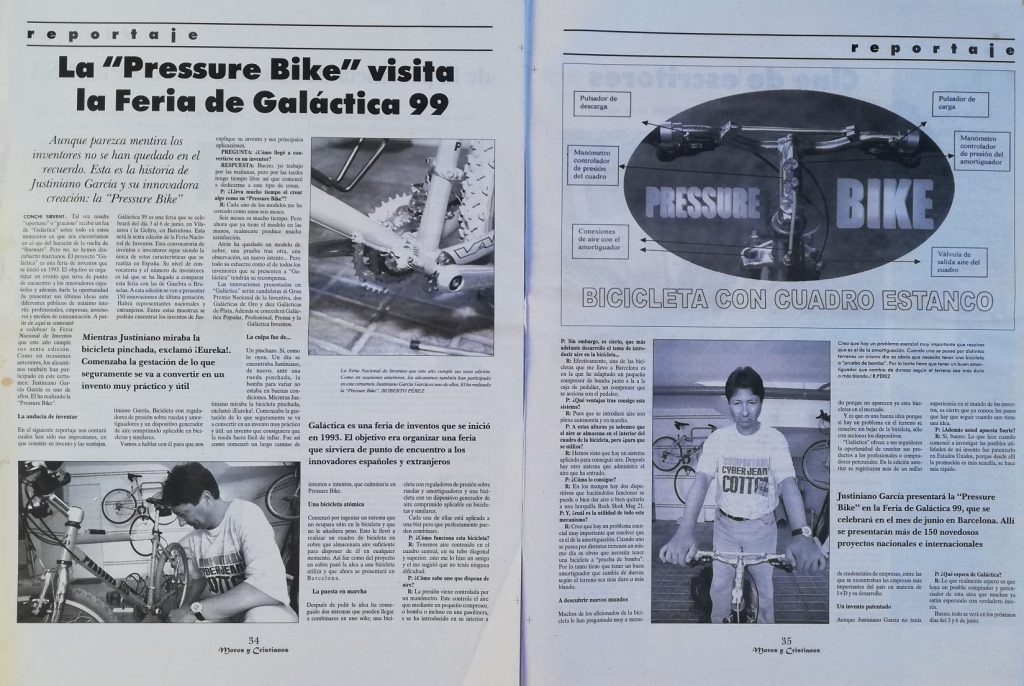 Reportaje de la Prensa de la Provincia de Alicantre el 28 Mayo 1999
